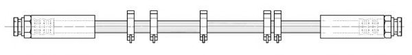 CEF 511604 Brake Hose